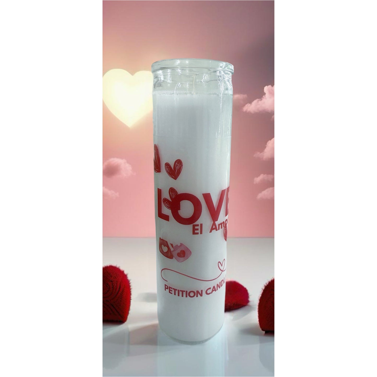 Love / El Amor Candle