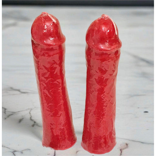 7 inch Red Penis Candle