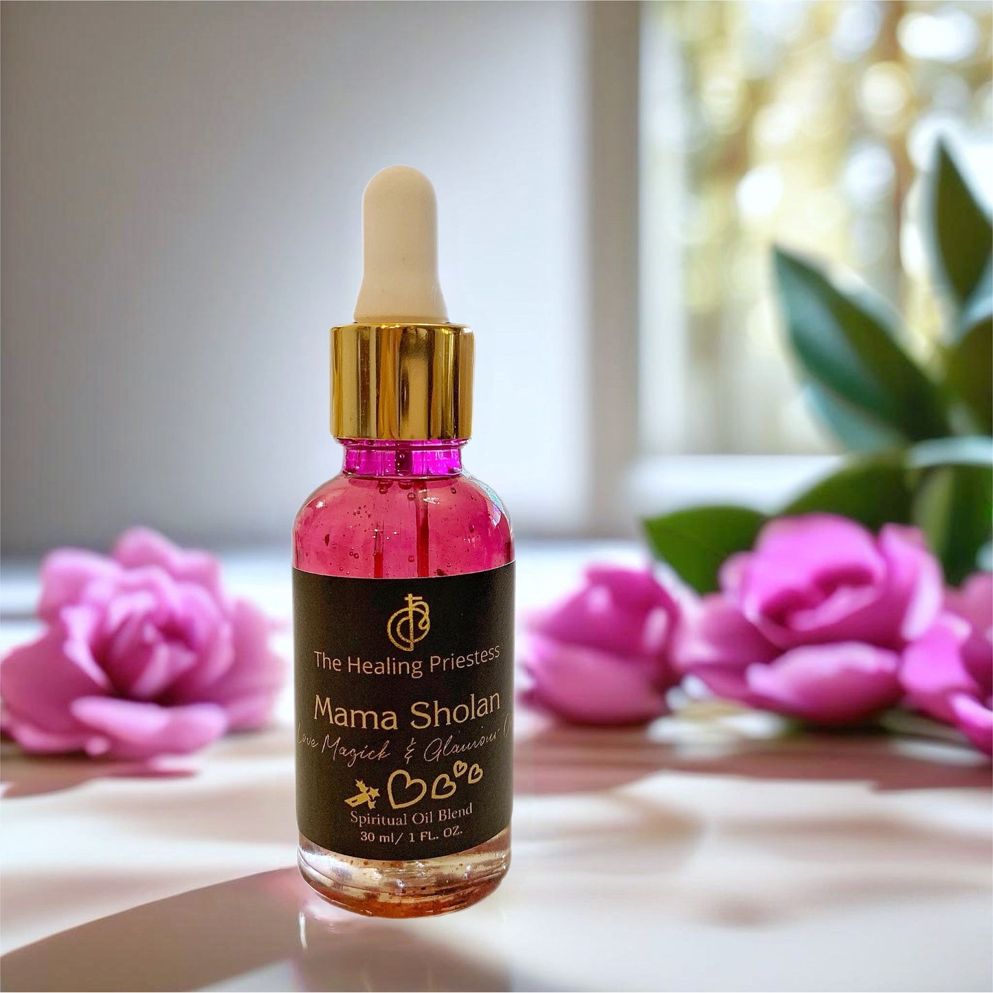 Mama Sholan Love Magick & Glamour Oil & Riches - Sweet Water Energy