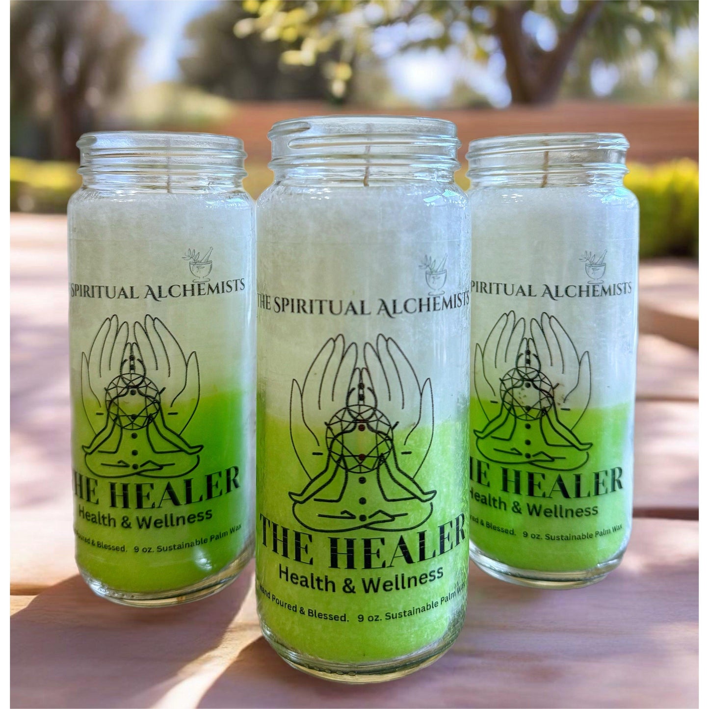 The Healer Health & Wellness Ritualized Candel