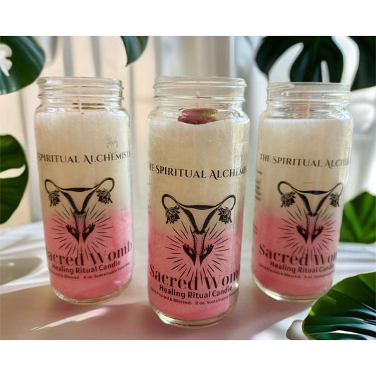 Sacred Womb Healing Candle