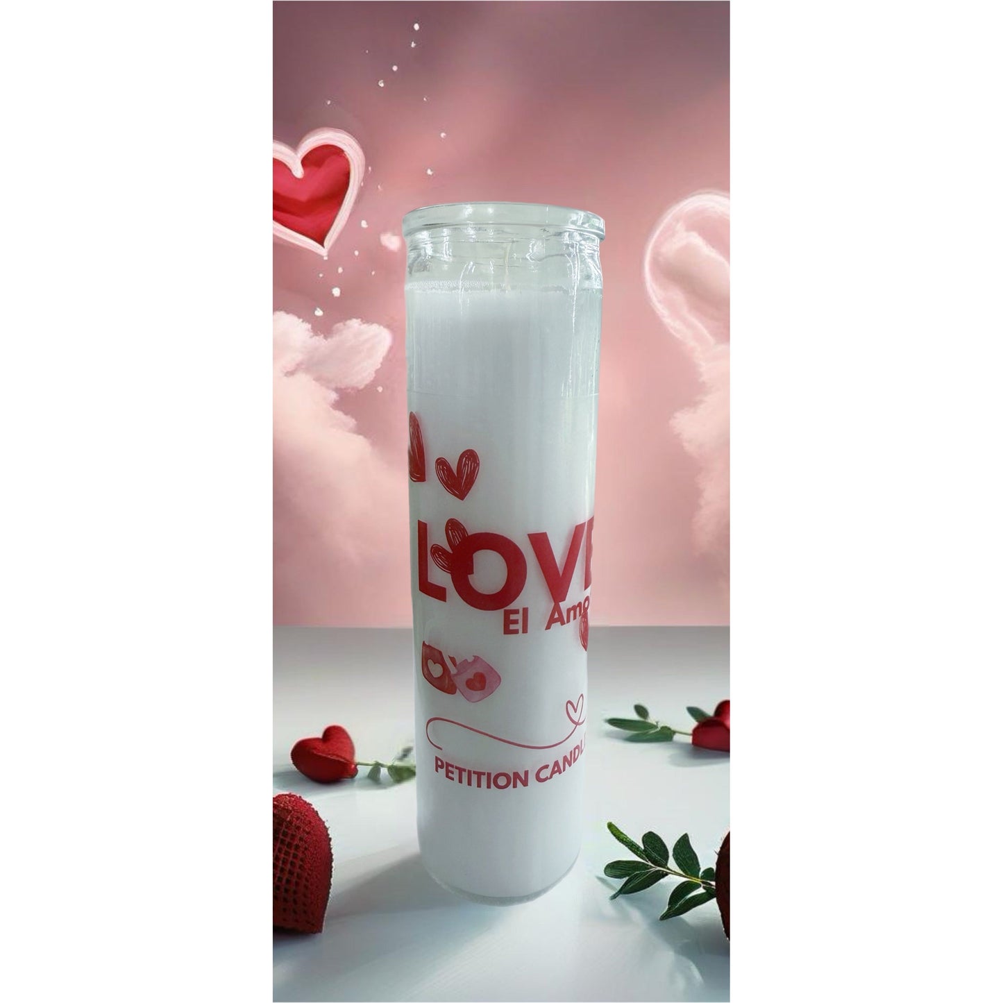 Love / El Amor Candle