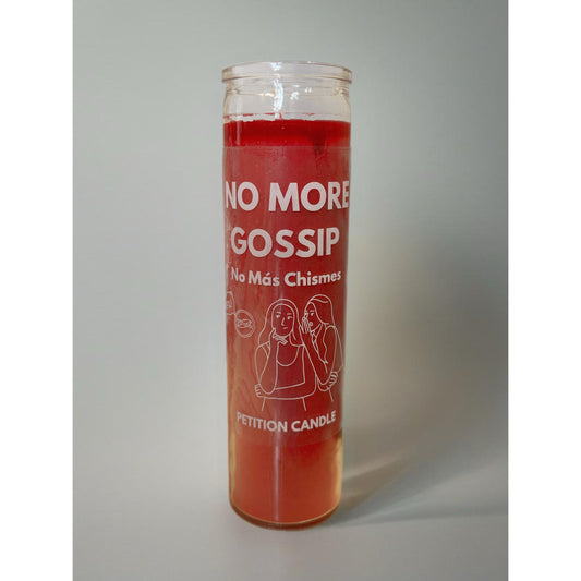 No More Gossip Candle